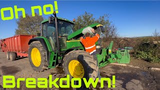 A Team to the Rescue! John Deere 6610 Breakdown! Bluetounge Update!