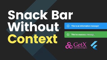 Snack bar in flutter | No context | Getx