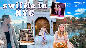 The Ultimate Taylor Swift Tour of New York⭐️ Cornelia Street, ATW10 bookstore, Storytellers Exhibit