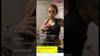 JANIA BANIA speaks on NBA YOUNGBOY NAME TATTOO HERPES  more on  Instagram LIVE PART 1  YouTube