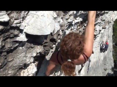 Val Rosandra Climbing
