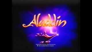 Aladdin (1992) and 1993 Coming this Autumn to a cinema near you VHS UK Trailer