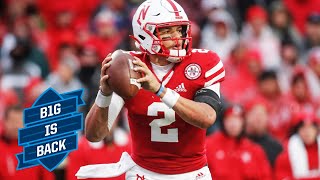 #B1GisBack: Nebraska QB Adrian Martinez | Big Ten Football