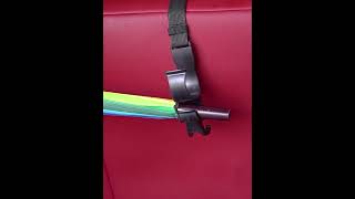 2pcs Car Back Seat Hook Multi-function Rear Seat Headrest Hanging Hoo