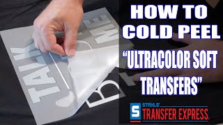 The Best Way To " Cold Peel " - UltraColor Soft Transfers! screenshot 5