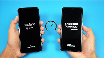 Realme 6 Pro (8GB) vs Samsung Galaxy A71 (8GB) -  Speed Test!