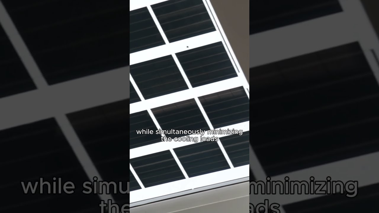 Multifunctional Dynamic Energy Efficient BIPV SOLAR