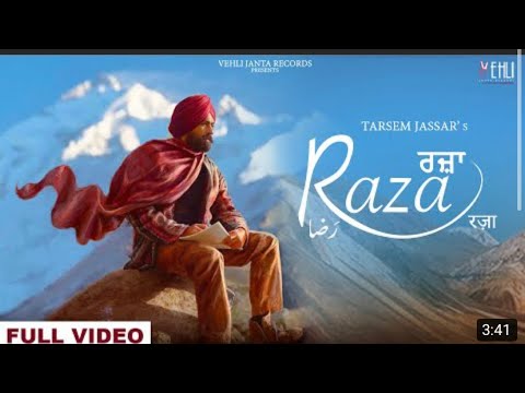 Raza Vich Rakhi  official video Tarsem Jassar New Punjabi Song 2022 Latest Punjabi Song