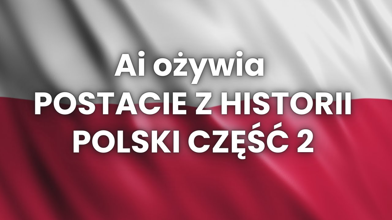 Ai ożywia prawie 60 postaci z historii POLSKI! #ai #ożywianiezdjęć #polska #historia #historiapolski