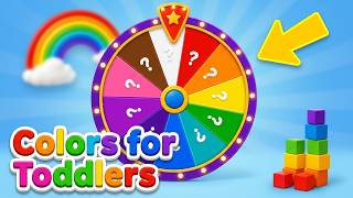 Rainbow Color Adventure with Fun Animation for Toddlers | Colors for kids