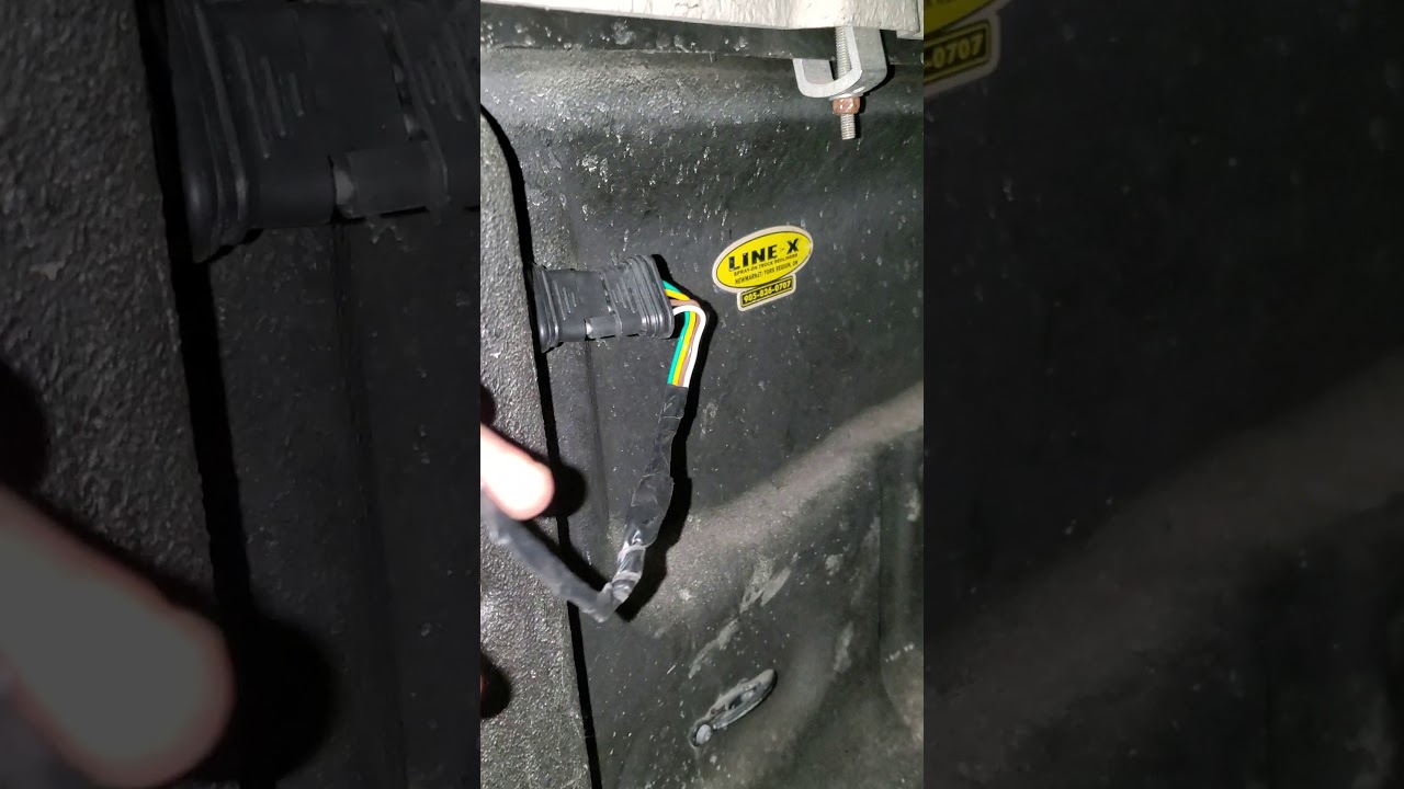 2013 f150 truck cap wiring