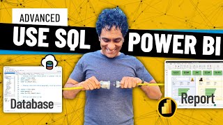 How to use SQL with Power BI 💡 ~ End-to-end Demo with Sample Files