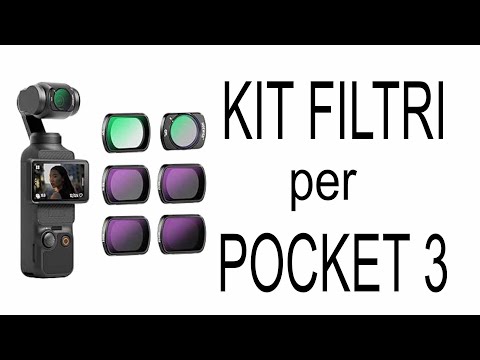 KIT Filtri Neewer per Dji Osmo Pocket3
