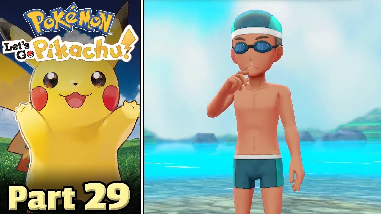Pokémon Lets Go Pikachu Part 29 Surfin To Seafoam Stream Archive