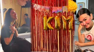 Kim Chiu Sinupresa Pagpasok Sa Showtime, Regalo Ni Angelica Ipinasilip Ni Kim, Bimby Nagcelebrate