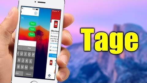 Tage - iOS 10 - 10.2 Jailbreak Tweak