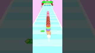 Ice Cream Stack Game Runner #shortvideos #games #gameplay