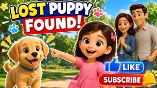 “Girl Finds a Lost Puppy!” 👧🐕