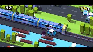 Crossy Road 50 jump speedrun in 17.48 seconds