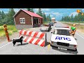 ДЕД ПЕРЕКРЫЛ ТРАССУ! ЕМУ НАДОЕЛ ШУМ ДОРОГИ ВОЗЛЕ ДОМА | BeamNG.drive