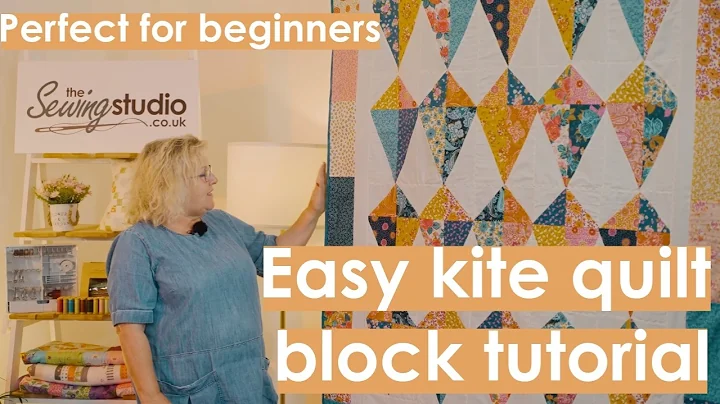 How to make a GORGEOUS Kite Quilt Block in just a ...
