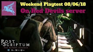 POST SCRIPTUM - Weekend test 08/06/18 - Red Devils Server
