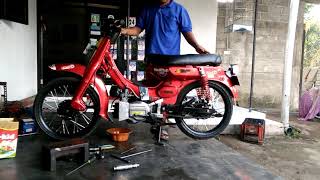 Yamaha V80 mesin Fiz R