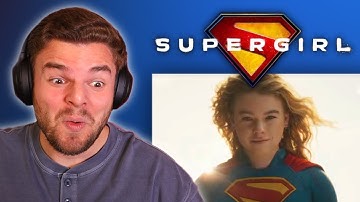 Supergirl Official Teaser Trailer REACTION!