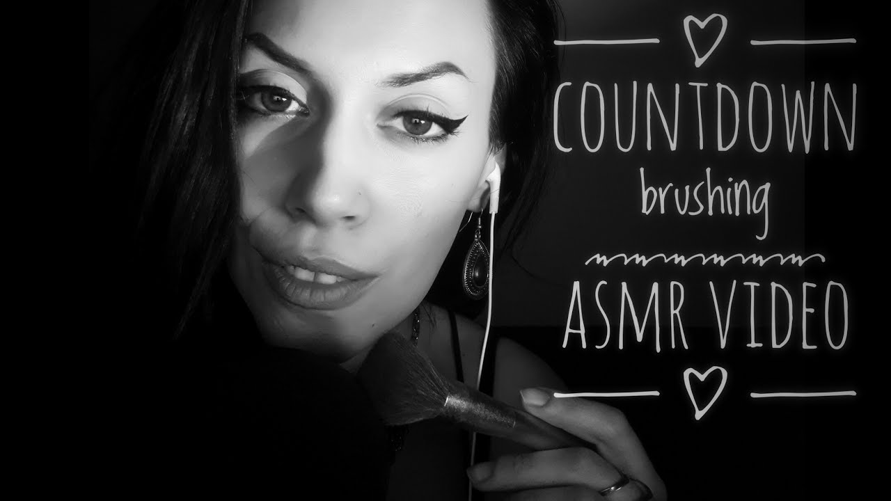 //ASMR// ITA Countdown, brushing & whispering