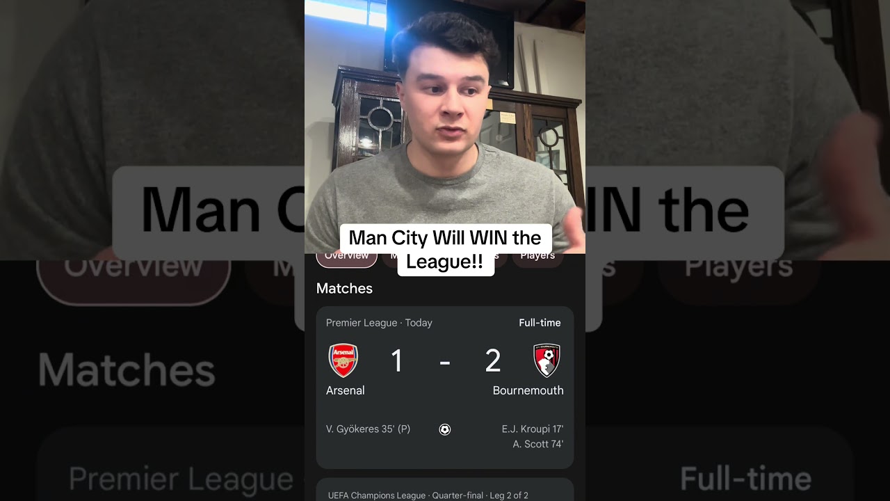 Man city will win the league #worldcup #epl #arsenal