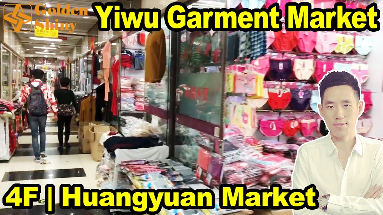 Yiwu Huangyuan Market 4F Huangyuan Clothing Market YouTube