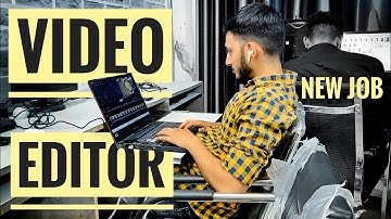 FIRST DAY of job / as video editor || Yogesh k saini