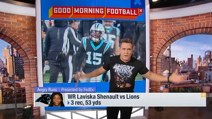 Laviska Shenault featured on Kyle Brandt's Angry Runs segment