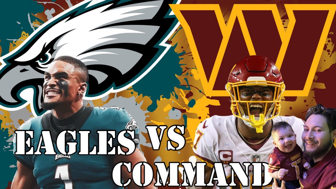 Commanders vs Eagles NFL LIVE Stream Watchalong with C Money & Romey