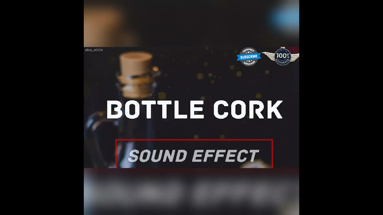 Bottle Cork #soundeffects #trending #editing adlı videoyu YouTube'da izle Bottle Cork #soundeffects #trending #editing adlı videoyu YouTube'da izle
