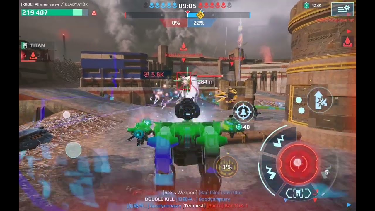 War robotsta 1 kere maç atıyorum. 