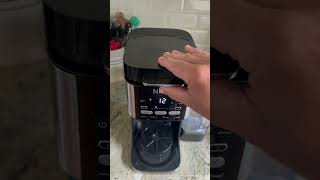 Ninja Coffee Maker- Add Water Message- How to use De Clog tool