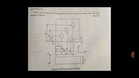 CADM 4- MILLING PART PROGRAMMING BY SATHISH
