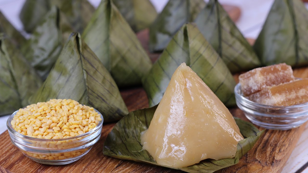 Bánh Ít / Ích Nhân Đậu - Bánh dẻo, thơm, nhân bùi thật ngon | Bếp Nhà Diễm |