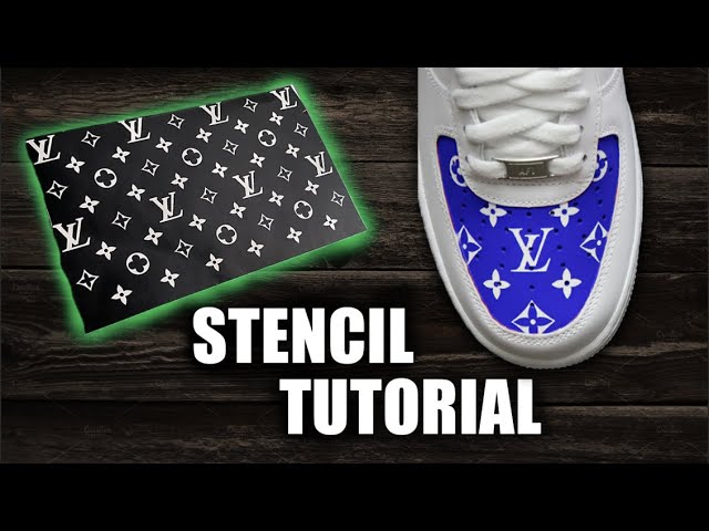 Custom LV Stencil (2 sheets) – Sneaker Mechanic