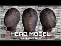 How to make a Head model &quot;TEMPLATE MAKER&quot; (Helmet and Mask)
