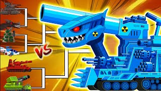 LICE DRAGON vs MINFERNATOR X-1315  The Return | Cartoons About Tanks (2025) | TankAnimations