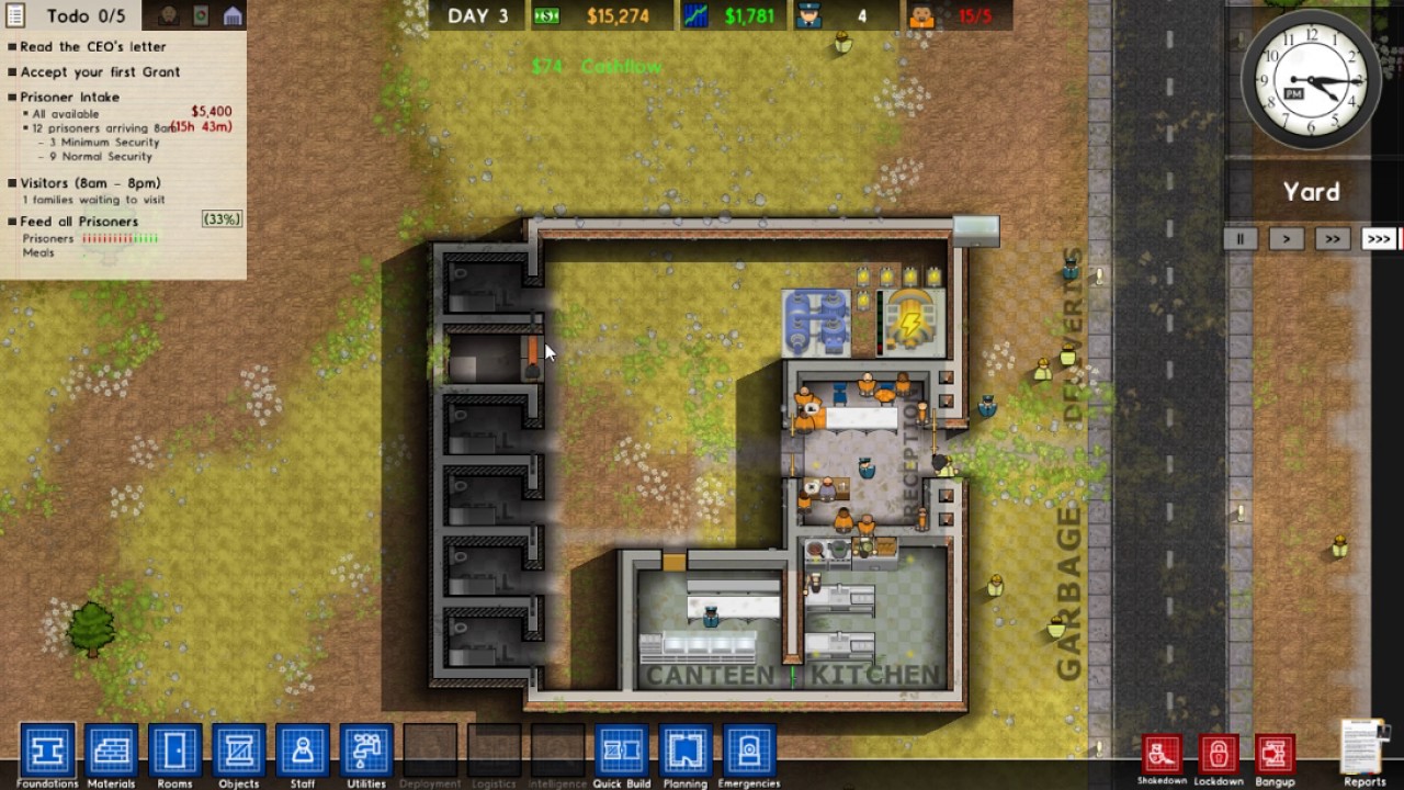 SO MANY CELLS! Prison Architect 1 YouTube