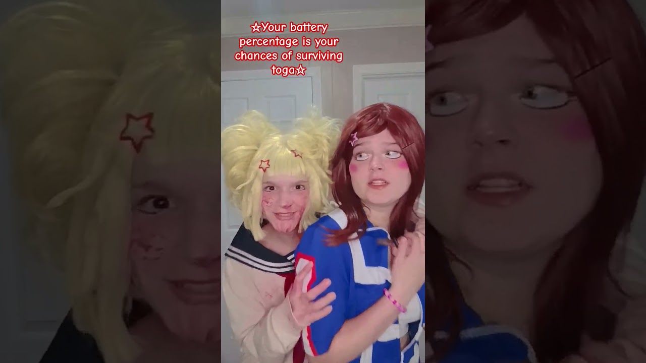 With @lunacarpenter-garland4879  Pinterest, Fluffystar(toga)#trending #cosplay #mha #myheroacademia