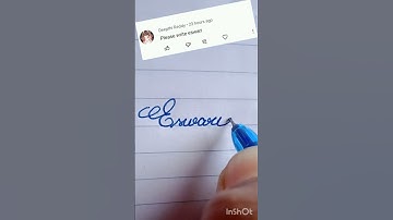 Eswari name write in cursive writing #cursive#writing#beautiful name#eswari#short clip#short