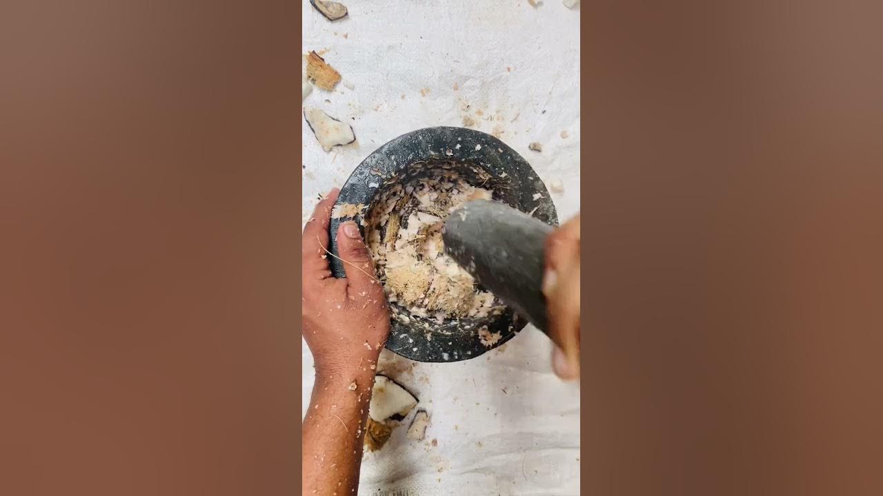 Satisfying Crushing I Crushed a Coconut Satisfying Video , YouTube