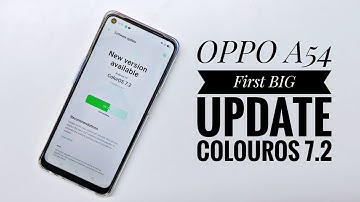 Oppo A54 New Software Update Release | Oppo A54 ColourOS 7.2 Release | Oppo A54 11 A.07 Update