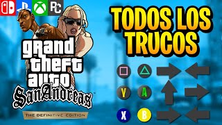 Códigos para Grand Theft Auto: San Andreas – Definitive Edition