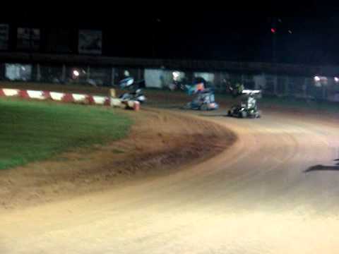 Jacob Moose Racing Selinsgrove Raceway Park 125cc Micro Feature 9-2-11