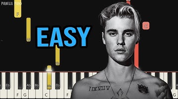 Thumbnail of Justin Bieber - DAISIES | EASY Piano Tutorial by Pianella Piano